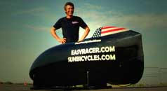 Freddie Markham, bicycle speed record