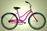 Cruiser single-speed bicycle