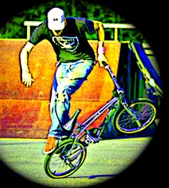 Freestyle BMX Bike Riding