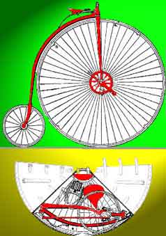 Grout's Portable Bicycle