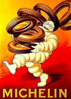 Michelin Tyres Poster