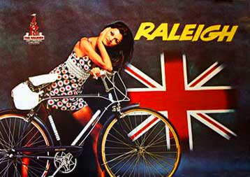 Raleigh Bicycle poster