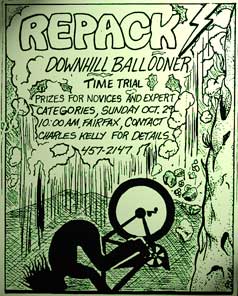 Repack Downhill Race Poster