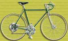 1970s Schwinn 10 Speed Bike