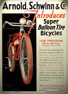 Schwinn Cruiser Bicycle Poster