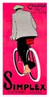 Dutch Simplex vintage bicycle poster