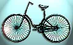 Stover's back-pedal brake bicycle