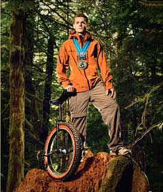 Dan Heaton, Street Unicyclist