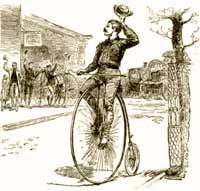 Thomas Stevens Penny Farthing Accolade