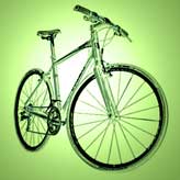 Trek hybrid bicycle