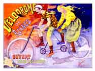 Velodrome de Rennes Tandem Bicycle Poster
