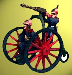 Vickers and Maxim Machine Gun Tricycle