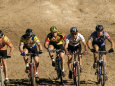 Group of People Riding Bicycles in a Race