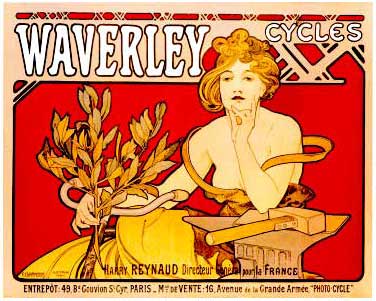 Waverley Cycles Bicycle Poster