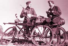 german military cyclists