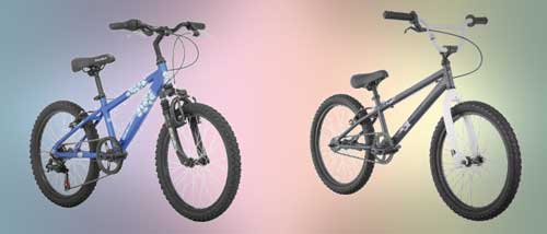 kids mountain bikes vs single speed