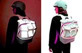 night day reflective backpack