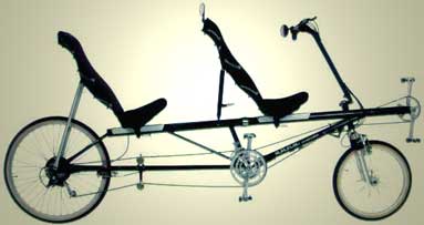 rans screamer tandem recumbent-bicycle