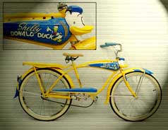 shelby donald duck bicycle