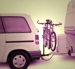 bicycle rack for motorhome