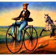velocipede bicycle poster