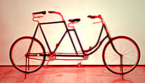 vintage tandem bicycles