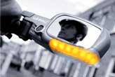 winkku bicycle safety mirror light set thumb