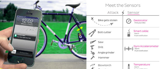 Smart Bike Lock by Lock8