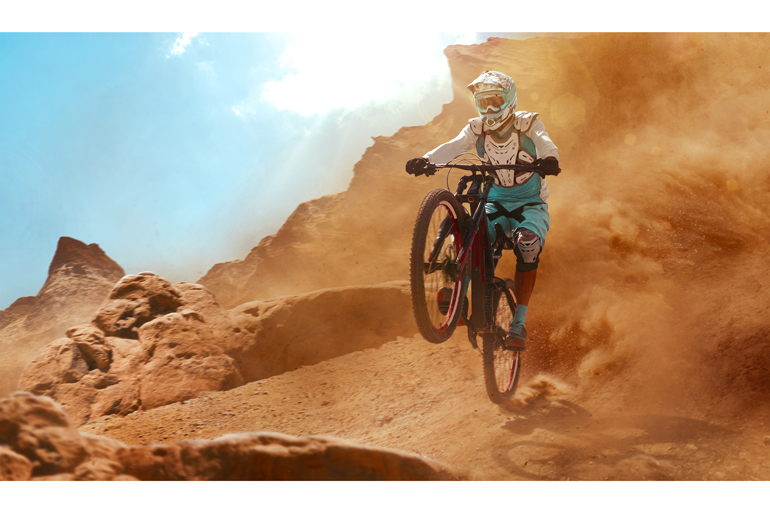 mtb-downhill-cyclist