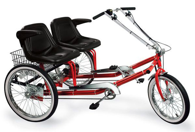 dual-seat-adult-trike