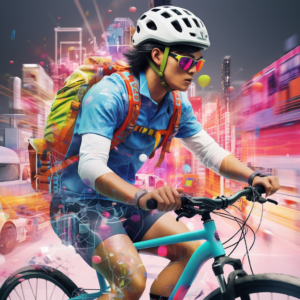 male-cyclist-colourful